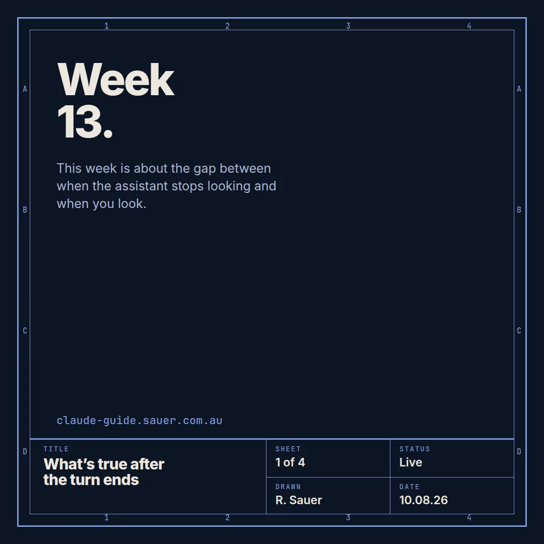 Week 13, card 1 of 4